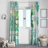 Japanese Kawaii Sushi Window Curtain Green Wagara Palaka This Is How I Roll