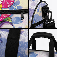 Japanese Kawaii Sushi Duffle Bag Blue Wagara Palaka This Is How I Roll LT9 - Polynesian Pride