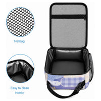 Japanese Kawaii Sushi Lunch Bag Blue Wagara Palaka This Is How I Roll LT9 - Polynesian Pride