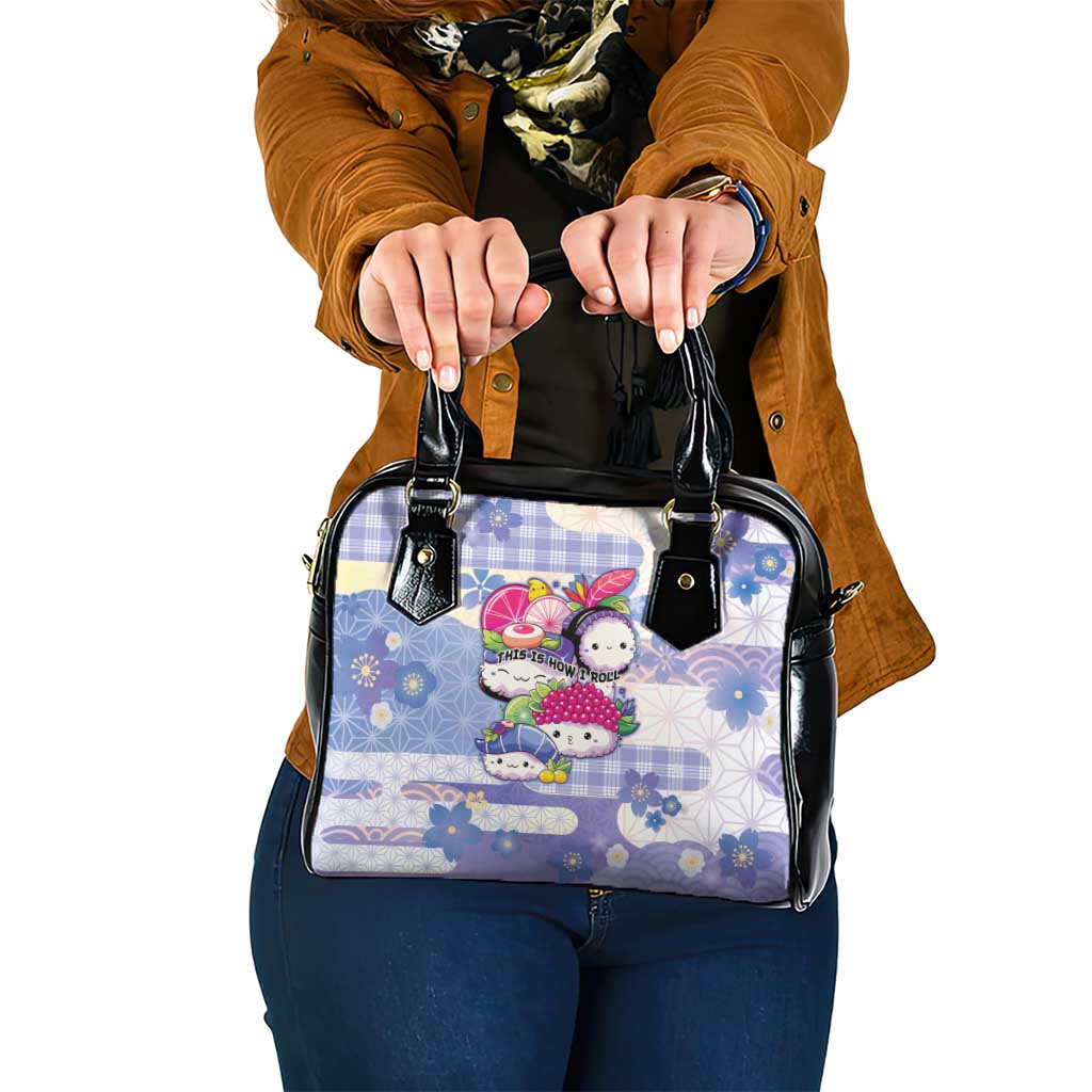 Japanese Kawaii Sushi Shoulder Handbag Blue Wagara Palaka This Is How I Roll