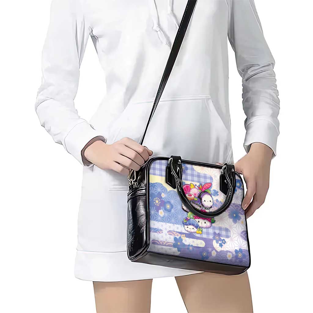 Japanese Kawaii Sushi Shoulder Handbag Blue Wagara Palaka This Is How I Roll