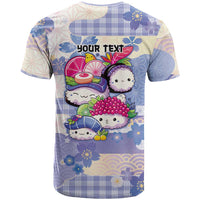 Personalized Japanese Kawaii Sushi T Shirt Blue Wagara Palaka This Is How I Roll