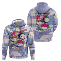 Personalized Japanese Kawaii Sushi Zip Hoodie Blue Wagara Palaka This Is How I Roll