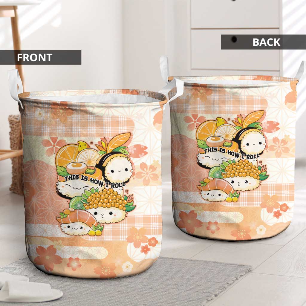 Japanese Kawaii Sushi Laundry Basket Peach Wagara Palaka This Is How I Roll
