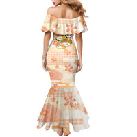 Personalized Japanese Kawaii Sushi Family Matching Mermaid Dress and Hawaiian Shirt Peach Wagara Palaka This Is How I Roll LT9 - Polynesian Pride