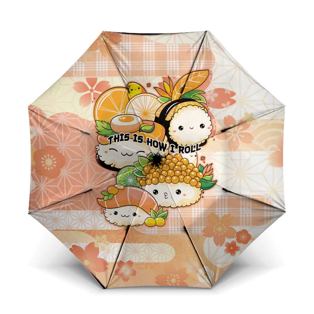 Japanese Kawaii Sushi Umbrella Peach Wagara Palaka This Is How I Roll