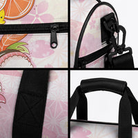 Japanese Kawaii Sushi Duffle Bag Pink Wagara Palaka This Is How I Roll LT9 - Polynesian Pride