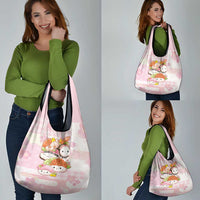 Japanese Kawaii Sushi Grocery Bag Pink Wagara Palaka This Is How I Roll