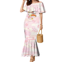 Personalized Japanese Kawaii Sushi Mermaid Dress Pink Wagara Palaka This Is How I Roll