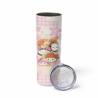 Personalized Japanese Kawaii Sushi Skinny Tumbler Pink Wagara Palaka This Is How I Roll
