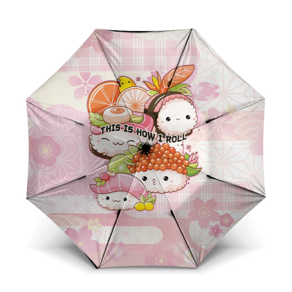 Japanese Kawaii Sushi Umbrella Pink Wagara Palaka This Is How I Roll