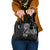 Black Guam Latte Stone Tribal Tattoo Shoulder Handbag Hafa Adai Six 7 One