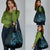 Blue Guam Latte Stone Tribal Tattoo Grocery Bag Hafa Adai Six 7 One