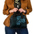 Blue Guam Latte Stone Tribal Tattoo Shoulder Handbag Hafa Adai Six 7 One