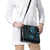 Blue Guam Latte Stone Tribal Tattoo Shoulder Handbag Hafa Adai Six 7 One