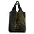 Gold Guam Latte Stone Tribal Tattoo Grocery Bag Hafa Adai Six 7 One