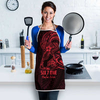 Oxblood Guam Latte Stone Tribal Tattoo Apron Hafa Adai Six 7 One - Polynesian Pride