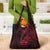 Oxblood Guam Latte Stone Tribal Tattoo Grocery Bag Hafa Adai Six 7 One