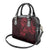 Oxblood Guam Latte Stone Tribal Tattoo Shoulder Handbag Hafa Adai Six 7 One