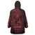Oxblood Guam Latte Stone Tribal Tattoo Wearable Blanket Hoodie Hafa Adai Six 7 One