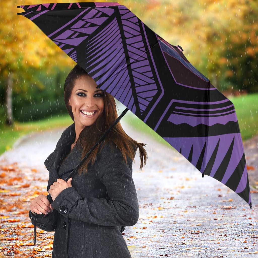 Guam Chamorro Artsy Umbrella Guahan Sunset Beach - Polynesian Pride