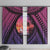 Guam Chamorro Artsy Window Curtain Guahan Sunset Beach