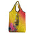 Papua New Guinea Cultural Tropical Flowers Grocery Bag