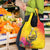 Papua New Guinea Cultural Tropical Flowers Grocery Bag