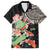 Personalized Japanese Koi Fish Hawaiian Shirt with Polynesian Pattern