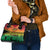 Hapi 45th Indipendens Dei Vanuatu Shoulder Handbag Yumi 1980 with Vanuatuan Beach Landscape