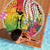 Vanuatu 45th Anniversary Beach Blanket Polynesian with Sand Drawing Pattern
