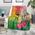 Vanuatu 45th Anniversary Blanket Polynesian with Sand Drawing Pattern