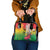 Vanuatu 45th Anniversary Shoulder Handbag Polynesian with Sand Drawing Pattern