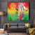 Vanuatu 45th Anniversary Tapestry Polynesian with Sand Drawing Pattern