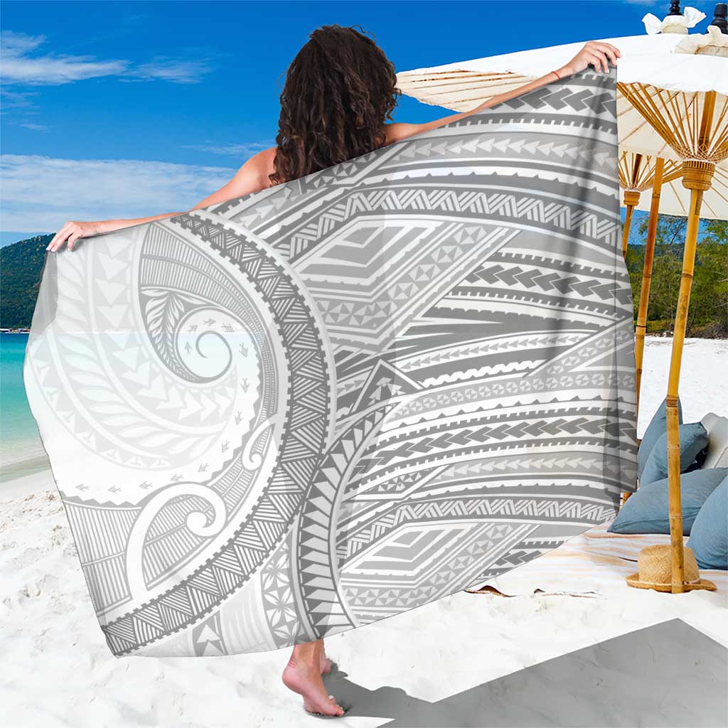 American Samoa White Sunday Sarong Polynesian Lotu Tamaiti - Polynesian Pride