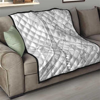 Niue White Sunday Quilt Niuean Lotu Tamaiti Hiapo Pattern LT9 - Polynesian Pride