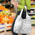 Polynesian White Sunday Grocery Bag Lotu Tamaiti Melanesian Pattern - Polynesian Pride