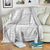 Tokelau White Sunday Blanket Lotu Tamaiti Ngatu Tokelau Feletoa Manulua - Polynesian Pride