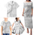 Tokelau White Sunday Family Matching Puletasi and Hawaiian Shirt Lotu Tamaiti Ngatu Tokelau Feletoa Manulua - Polynesian Pride