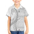 Tokelau White Sunday Kid Hawaiian Shirt Lotu Tamaiti Ngatu Tokelau Feletoa Manulua - Polynesian Pride