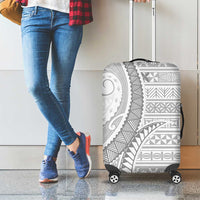 Tokelau White Sunday Luggage Cover Lotu Tamaiti Ngatu Tokelau Feletoa Manulua LT9 - Polynesian Pride