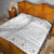Tokelau White Sunday Quilt Lotu Tamaiti Ngatu Tokelau Feletoa Manulua - Polynesian Pride