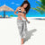 Tonga White Sunday Sarong Lotu Tamaiti Ngatu Tribal - Polynesian Pride