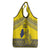 Niue Crab Personalised Grocery Bag Niuean Hiapo Pattern - Polynesian Pride