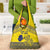 Niue Crab Personalised Grocery Bag Niuean Hiapo Pattern - Polynesian Pride
