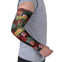 Hawaii Tiki Surfing Arm Sleeves Mele Kalikimaka i Iulai! LT9 - Polynesian Pride