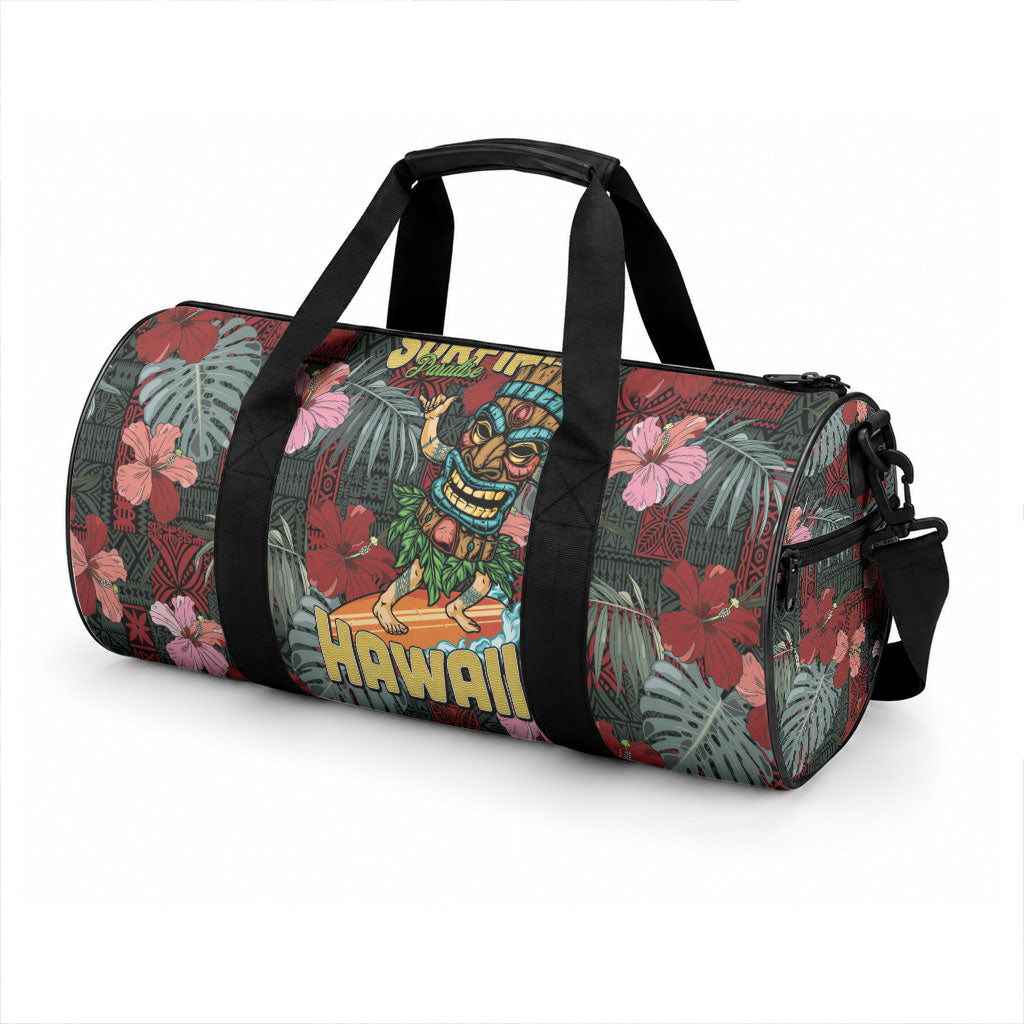 Hawaii Tiki Surfing Duffle Bag Mele Kalikimaka i Iulai! LT9 - Polynesian Pride