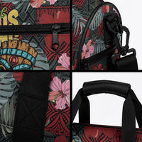 Hawaii Tiki Surfing Duffle Bag Mele Kalikimaka i Iulai! LT9 - Polynesian Pride