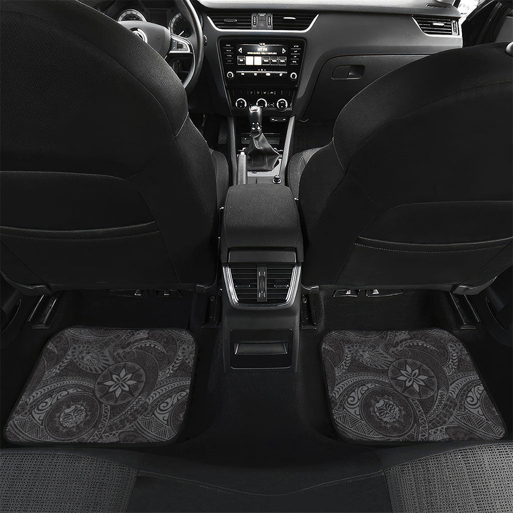 Pauli Hawai'i Hibiscus Car Mats Polynesian Tribal Tattoo Pattern Floral Elements