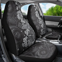 Pauli Hawai'i Hibiscus Car Seat Cover Polynesian Tribal Tattoo Pattern Floral Elements